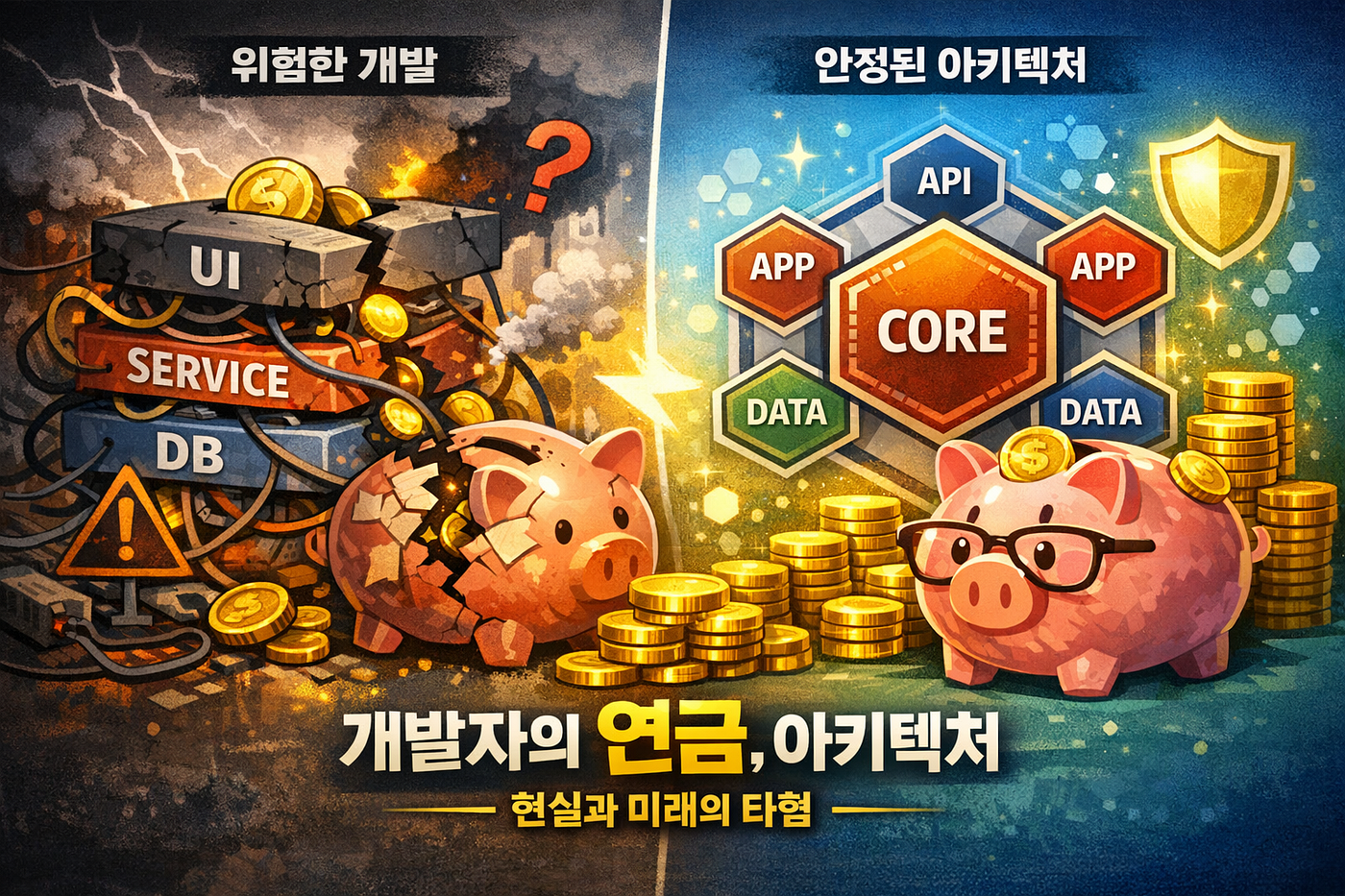 개발자의 연금, 아키텍처